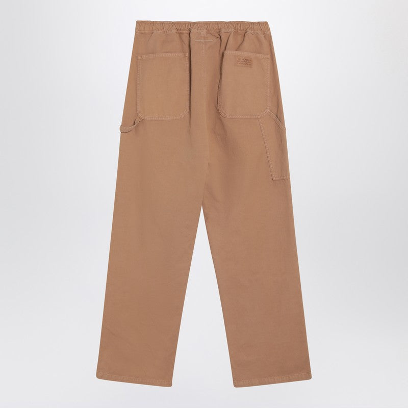 MM6 Maison Margiela Baggy/loose Ochre Cotton Pants