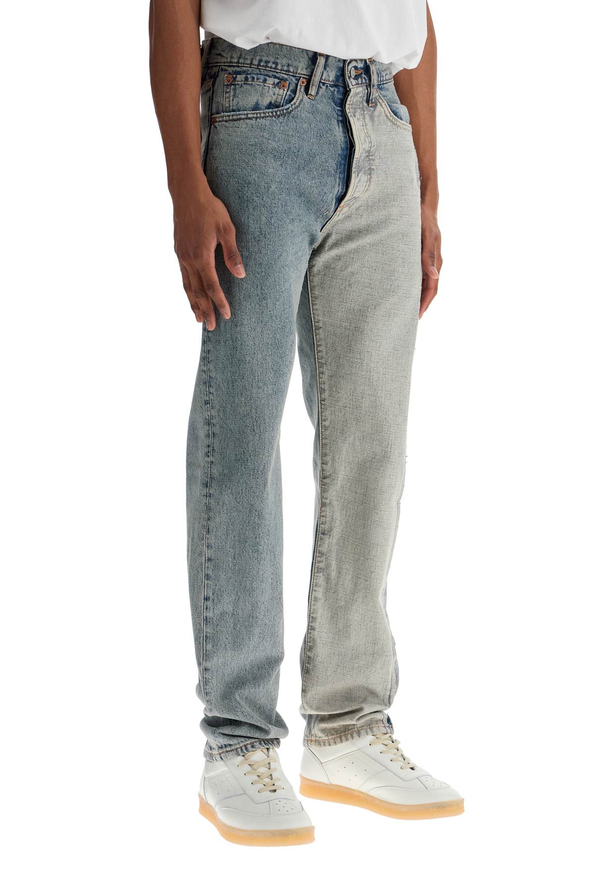 MM6 Maison Margiela jeans With Contrasting Panel Design