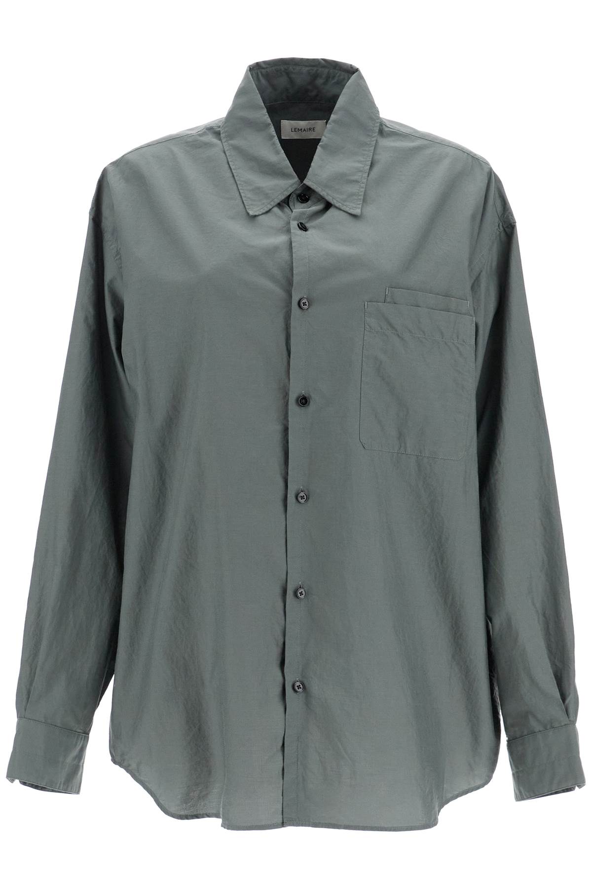 Lemaire Oversized Cotton And Silk Shirt