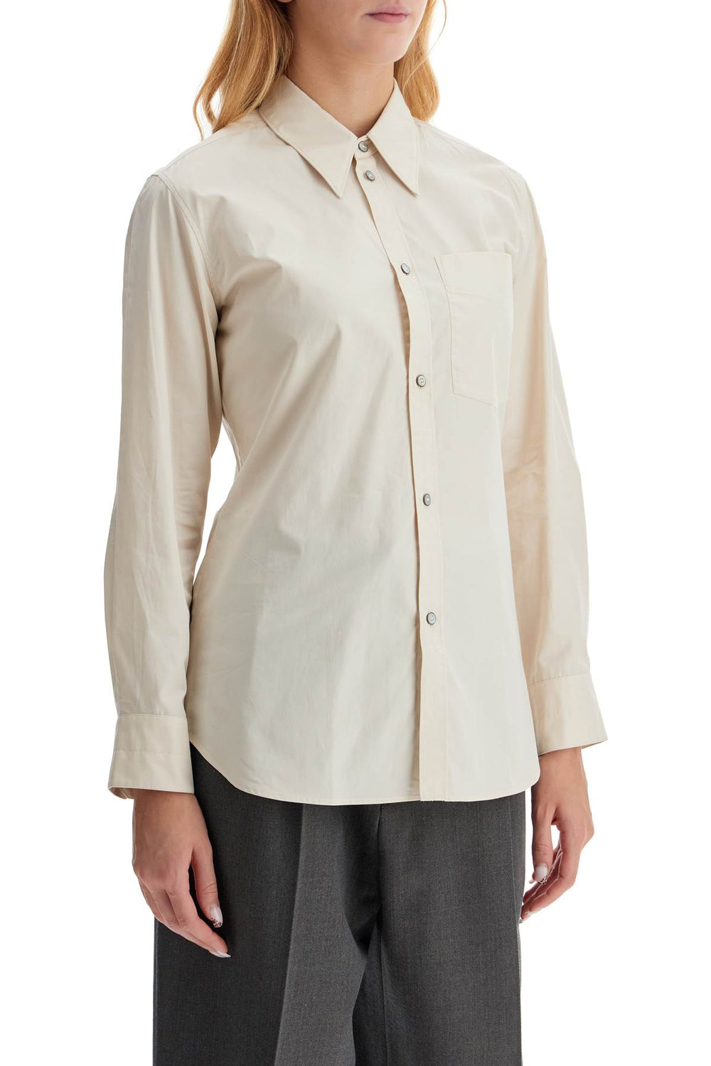 Lemaire Cotton Poplin Shirt