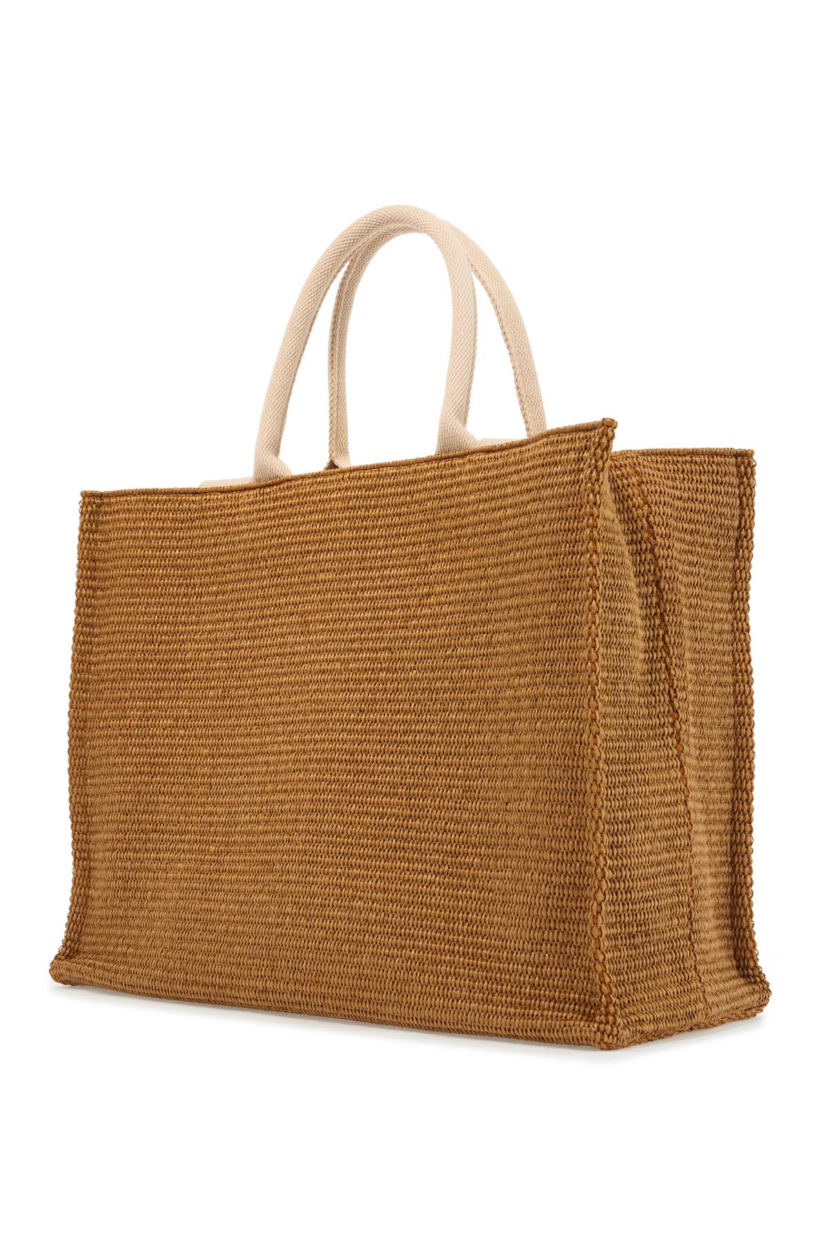 Marni Raffia-Effect Large Tote Bag