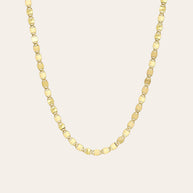 Zoe Lev 14k Gold Mirror Chain Link Necklace