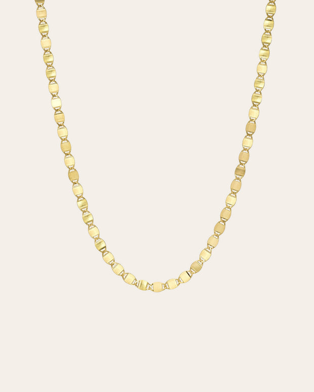 Zoe Lev 14k Gold Mirror Chain Link Necklace