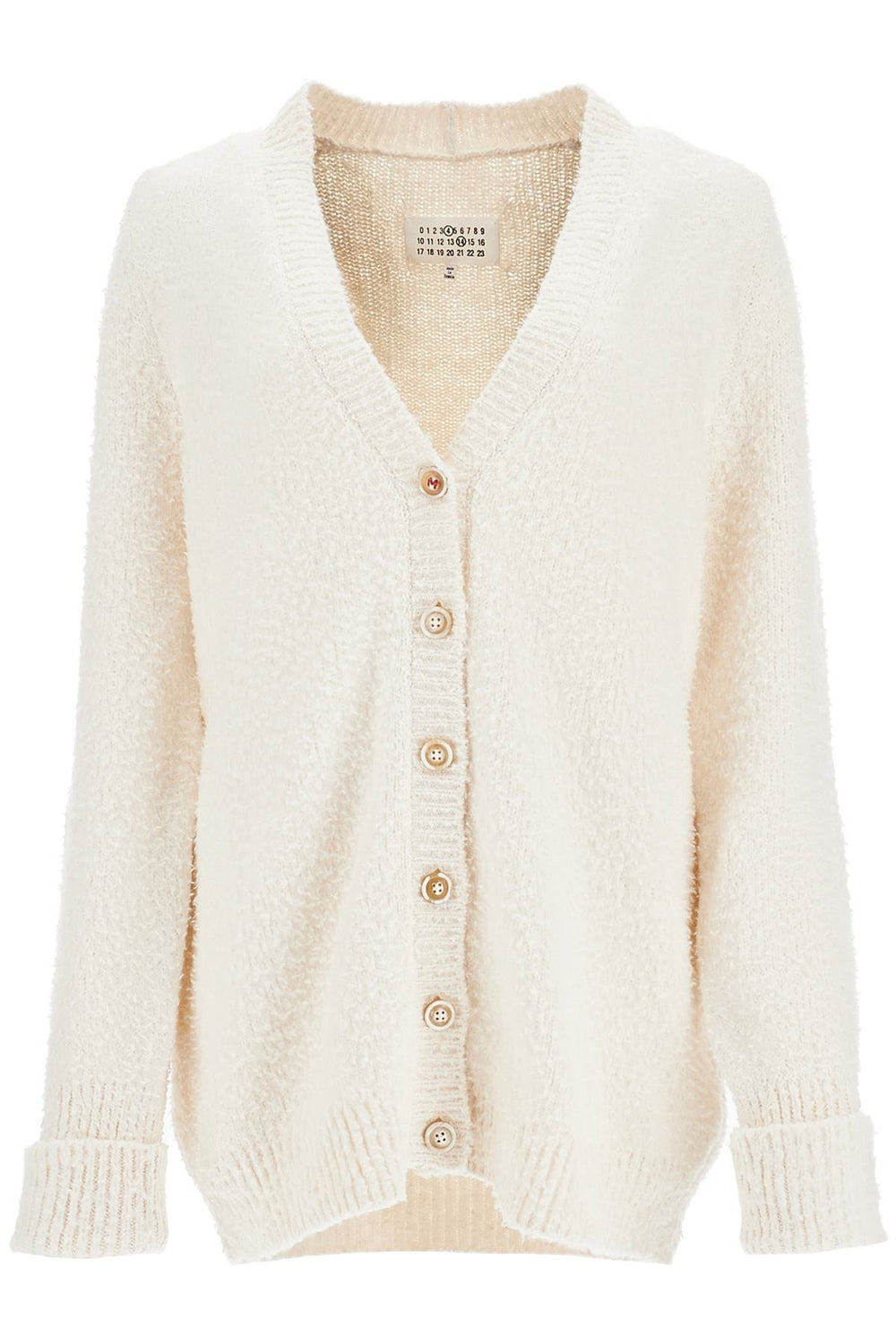 Maison Margiela Oversized Cotton Blend Cardigan