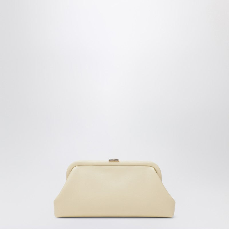 Jimmy Choo Skylar Clutch Bag In Butter-colored Leather