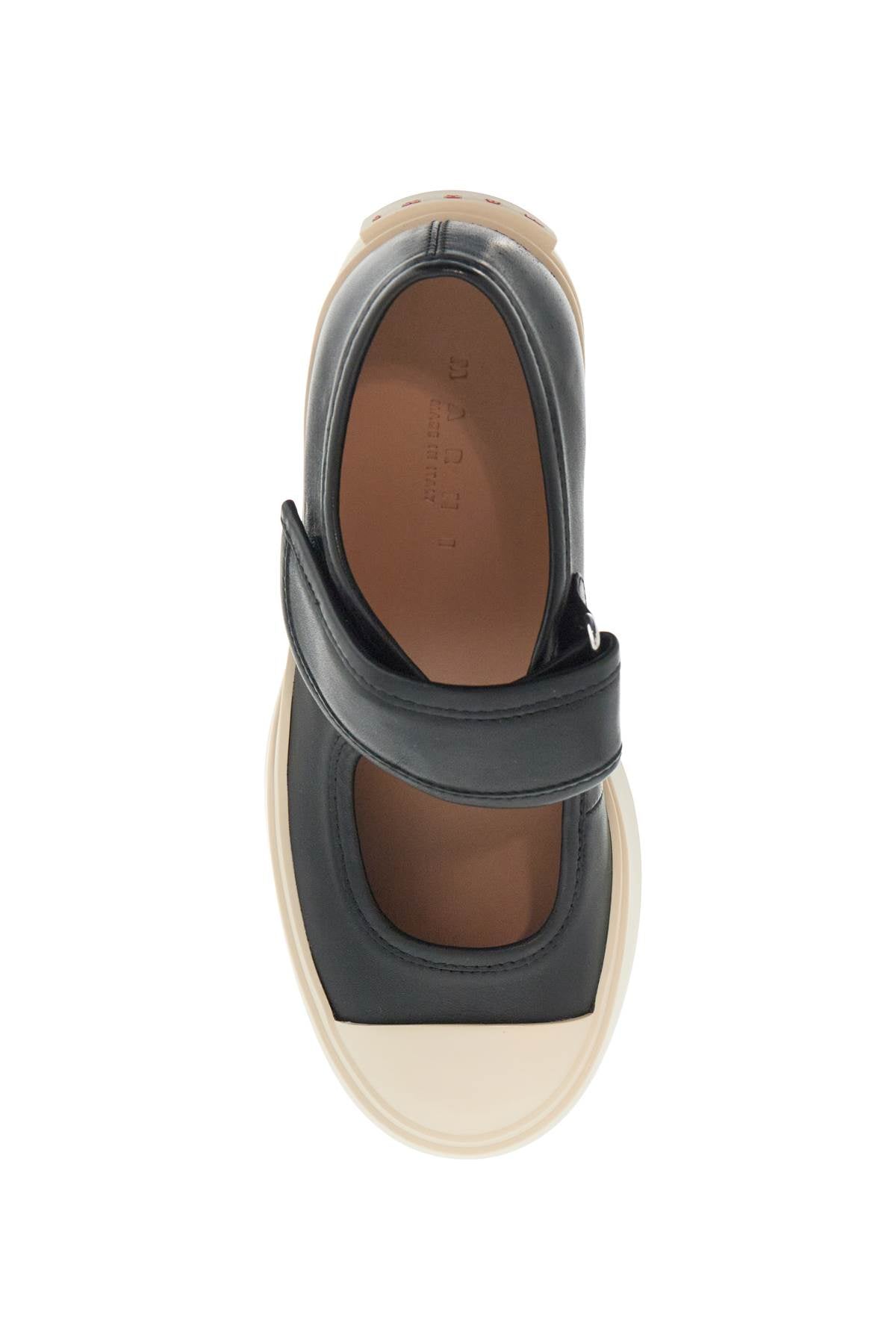 Marni Pablo Mary Lane Leather Sneakers