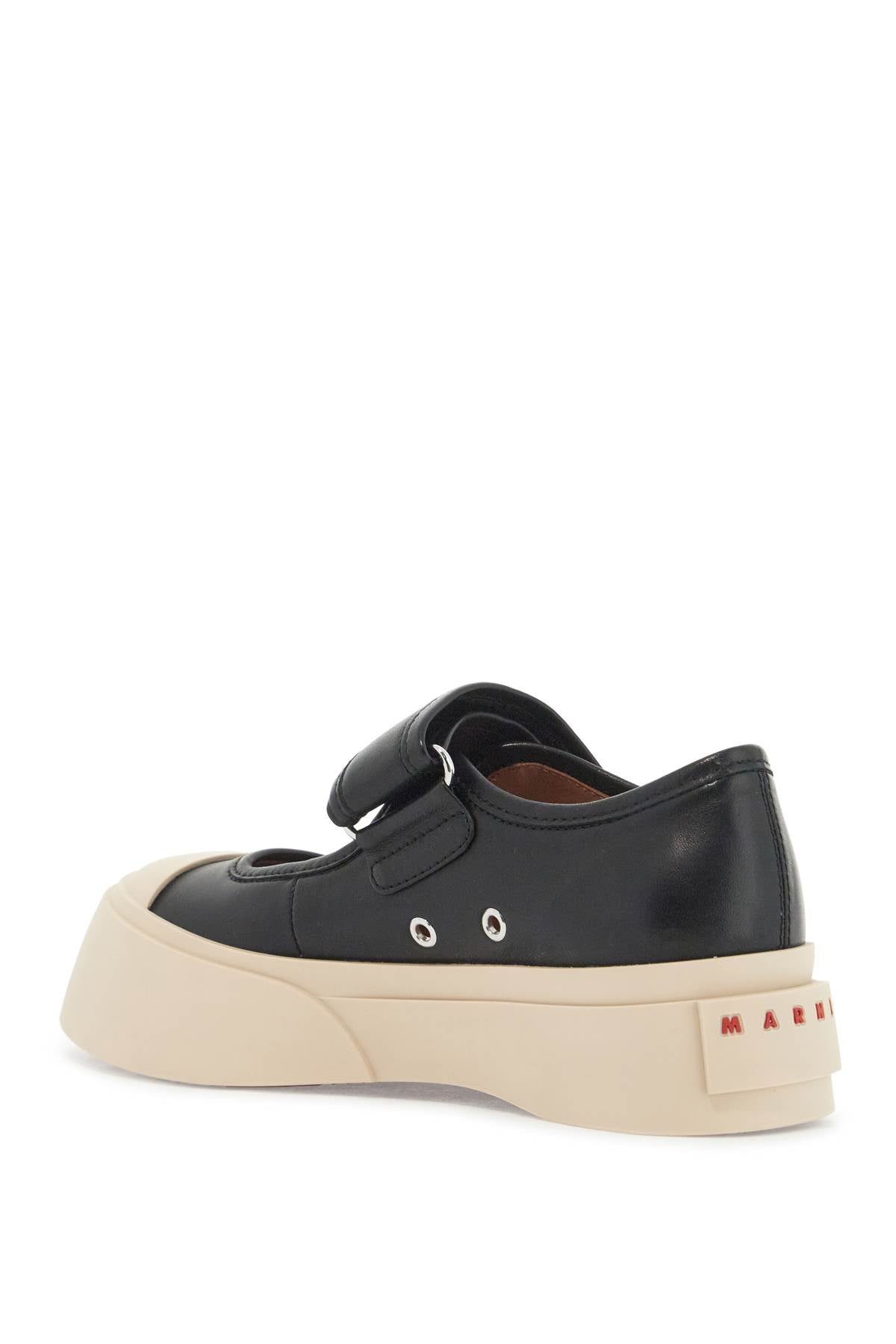 Marni Pablo Mary Lane Leather Sneakers