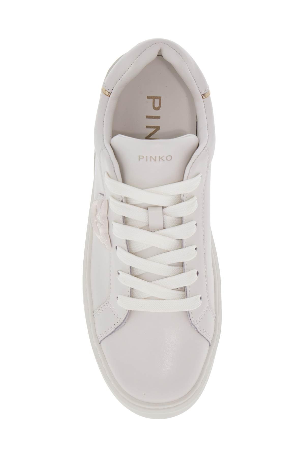 Pinko Monogram Detail Platform Sneakers