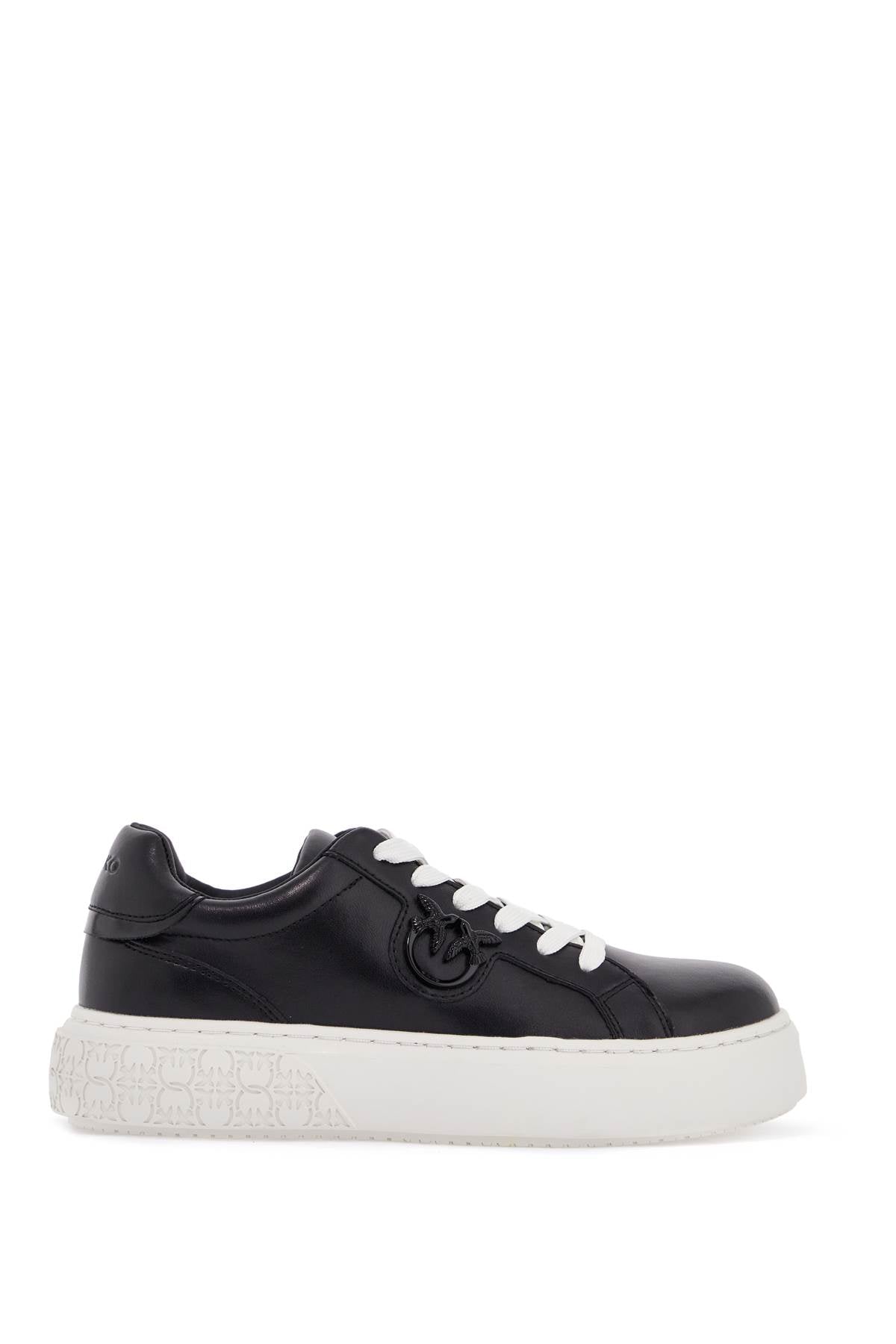 Pinko Monogram Detail Platform Sneakers