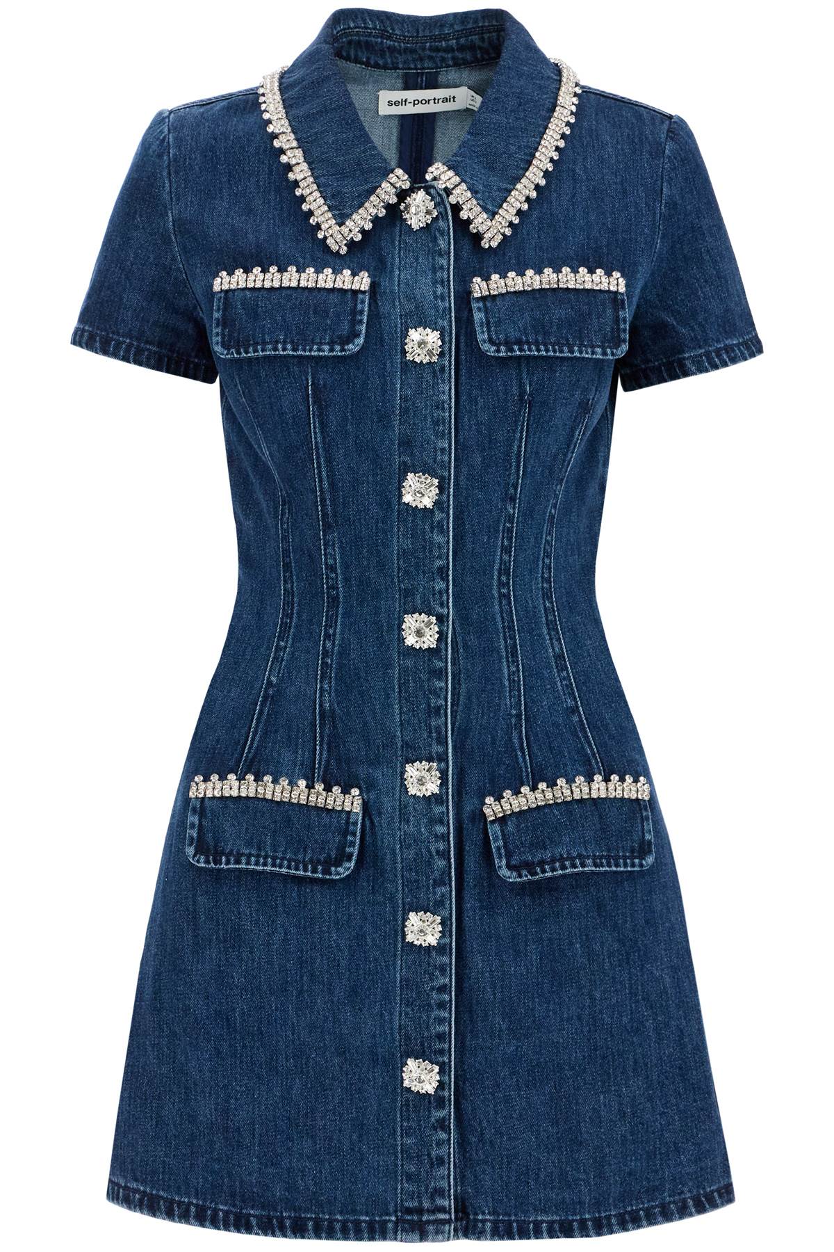 Self Portrait Denim Mini Dress