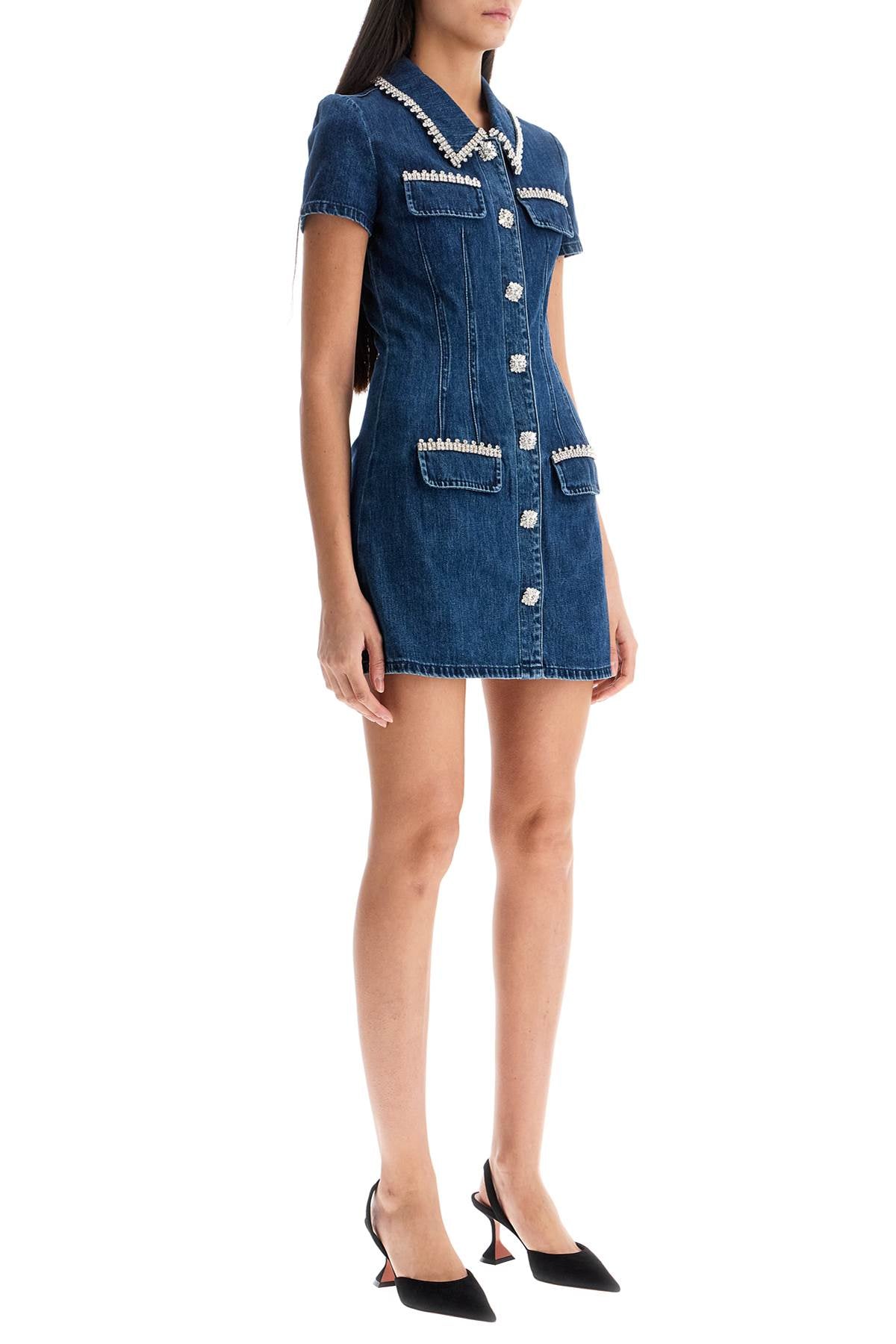 Self Portrait Denim Mini Dress