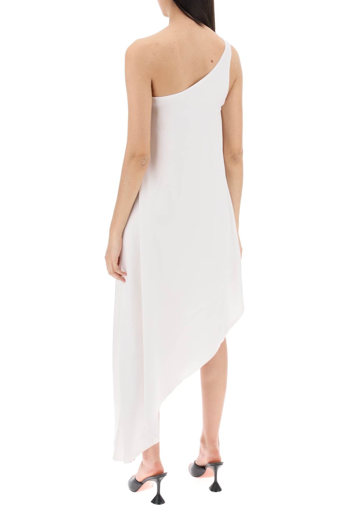 Norma Kamali One-shoulder Bias-cut Dress