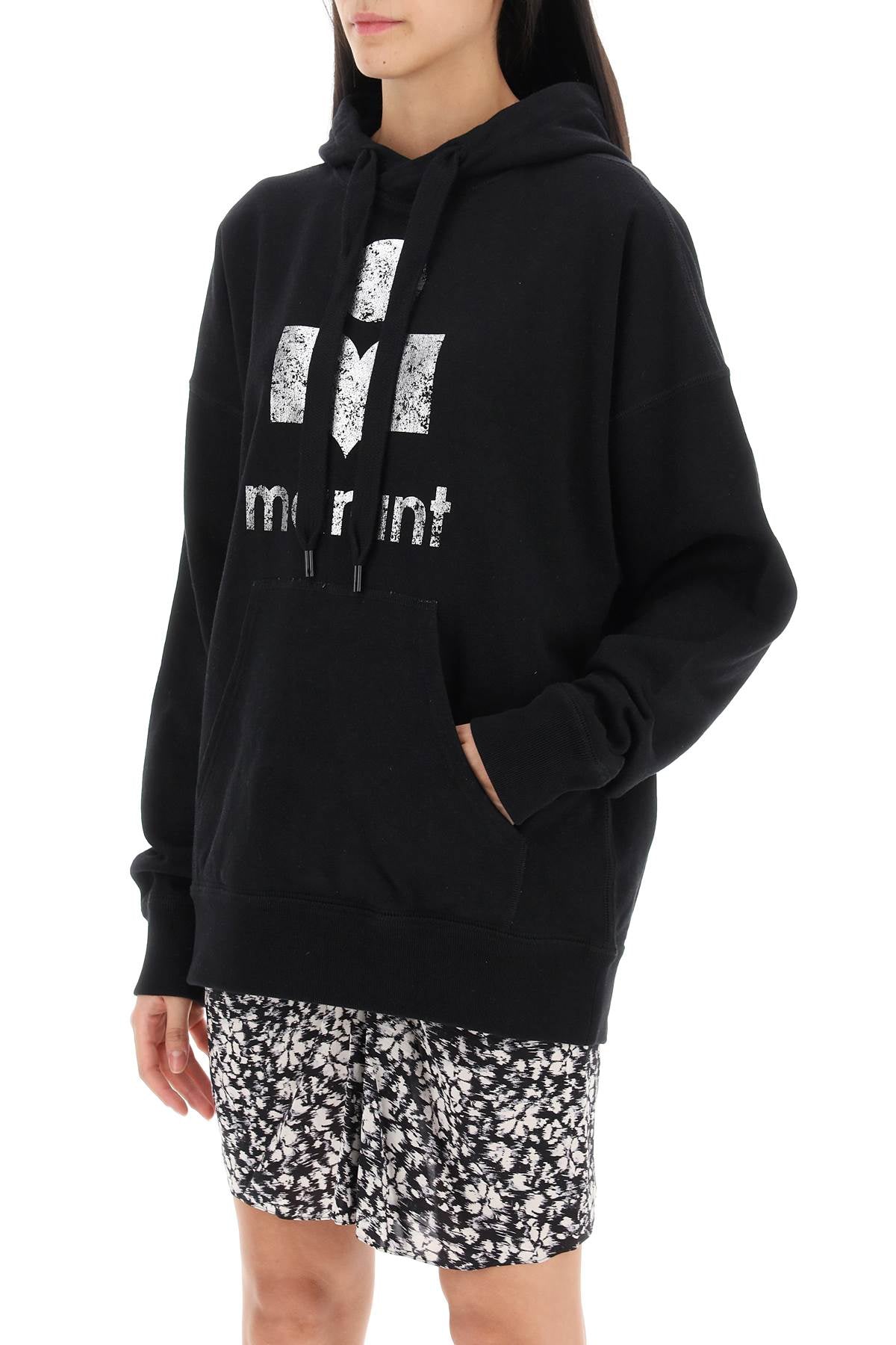 Isabel Marant Etoile Mansel Logo Hoodie