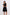Reistor Short Dress With Smocking Side Detail in Black