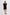 Reistor Short Gathered Dress in Black