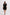 Reistor Short Gathered Dress in Black