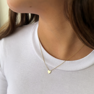Zoe Lev Kids 14K Gold Heart Necklace