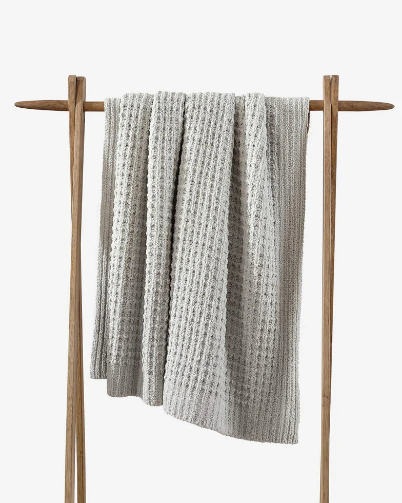 Sunday Citizen Waffle Lightweight Throw Blanket (more Colors)