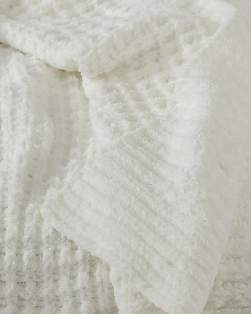 Sunday Citizen Waffle Lightweight Throw Blanket (more Colors)