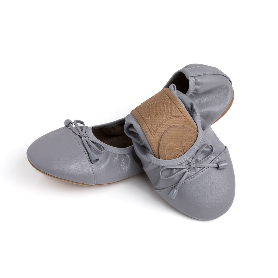 Talaria Premium Stone Grey Flats
