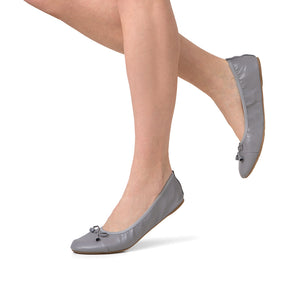 Talaria Premium Stone Grey Flats