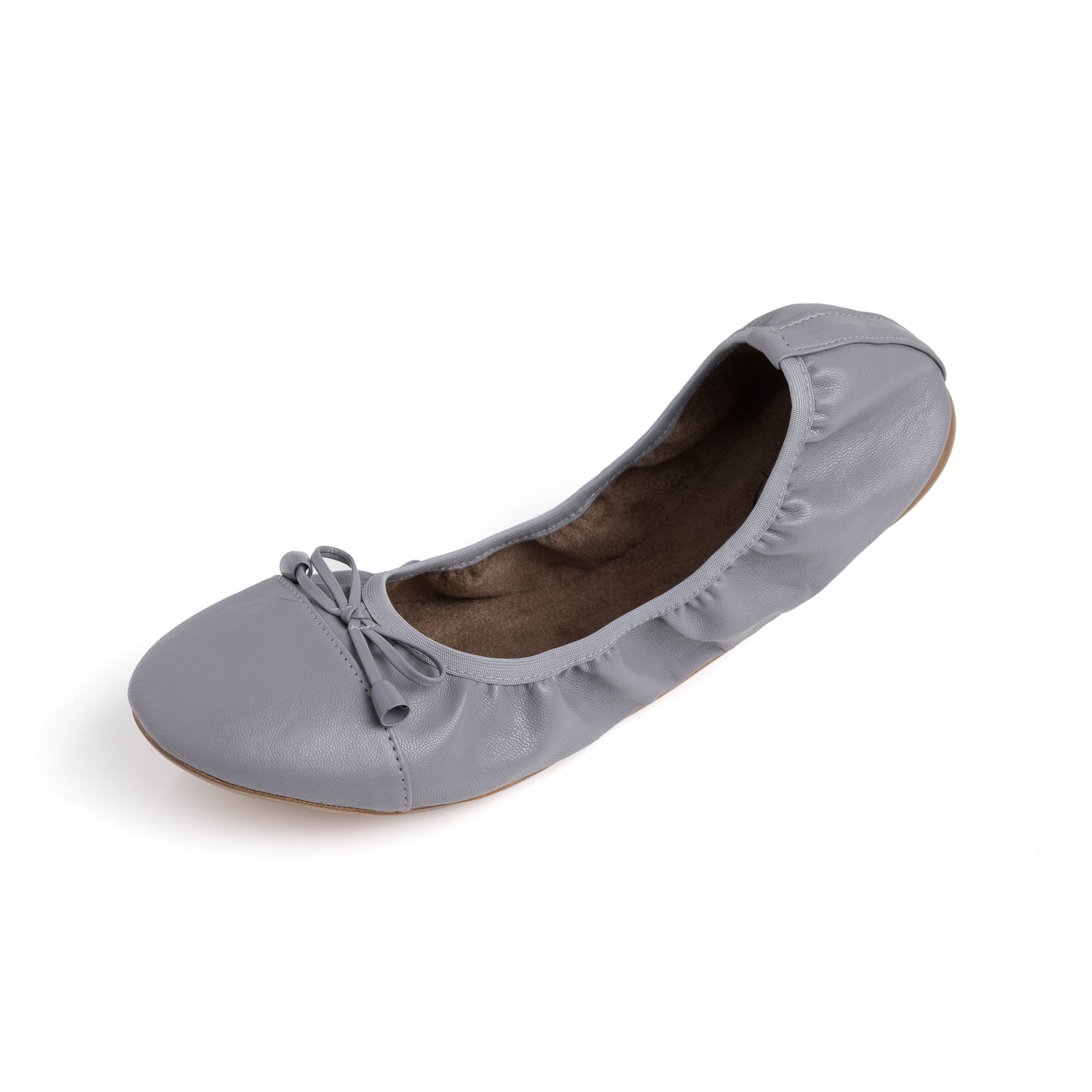 Talaria Premium Stone Grey Flats
