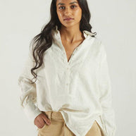 Reistor Summer Shirt in Off-white