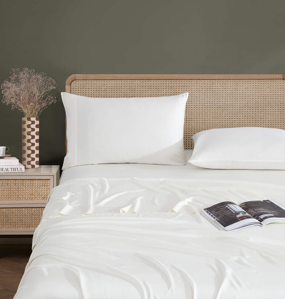 Sunday Citizen Natural Premium Bamboo Pillowcase Set (more Colors)