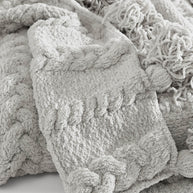 Sunday Citizen Braided Pom Pom Throw Blanket (more Colors)