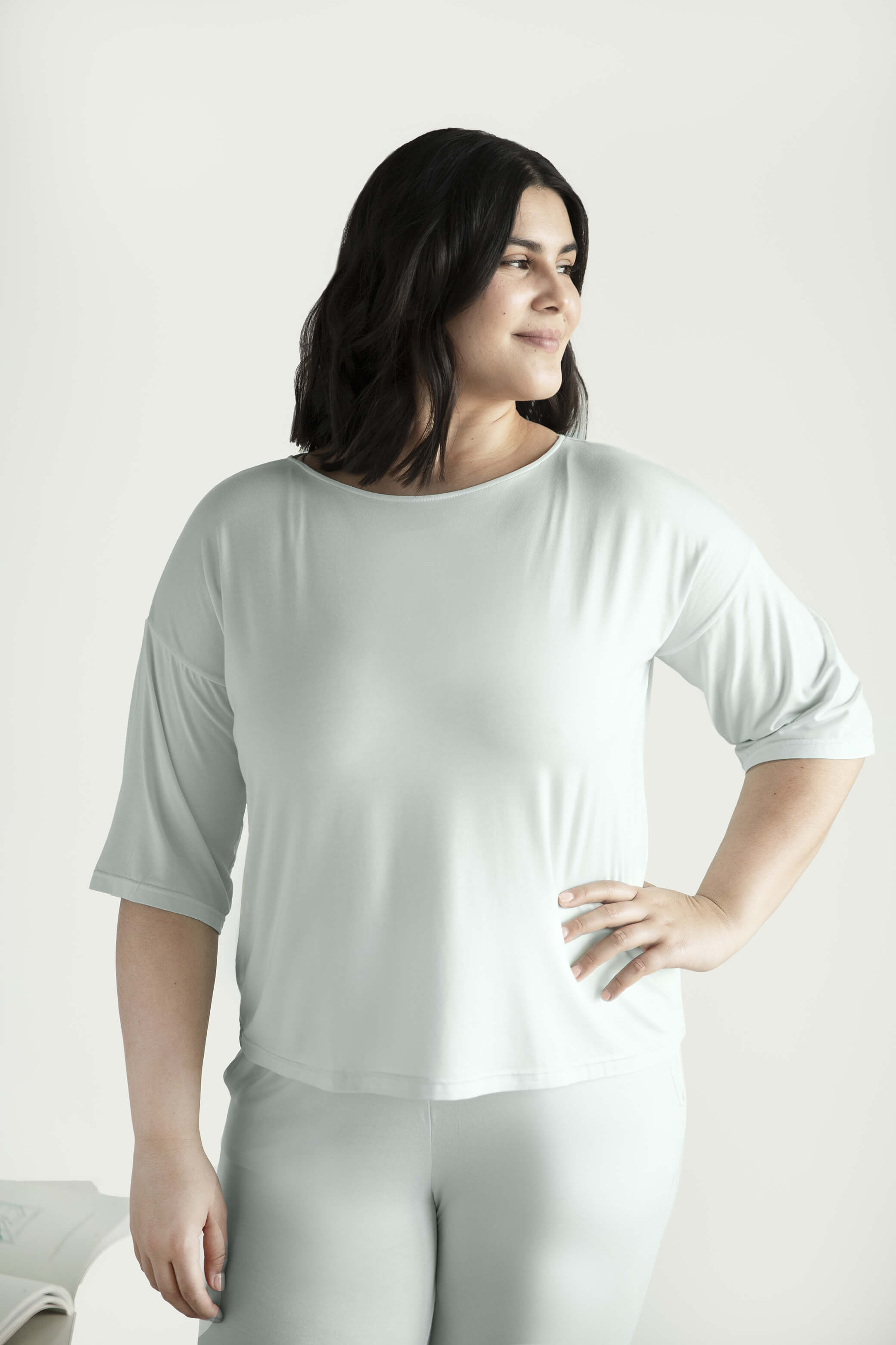 Sunday Citizen Naked Modal Boat Neck Tee (more colors)