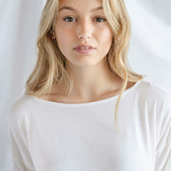 Sunday Citizen Naked Modal Boat Neck Tee (more colors)