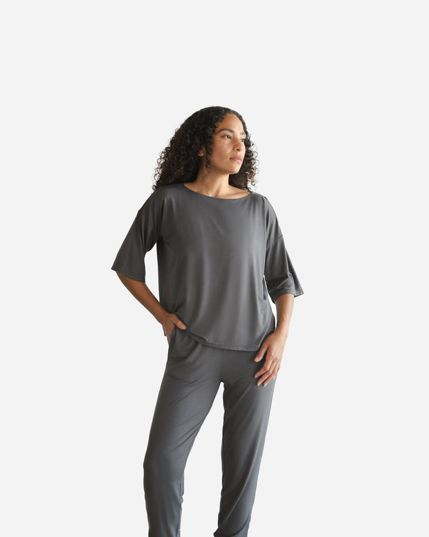 Sunday Citizen Naked Modal Boat Neck Tee (more colors)