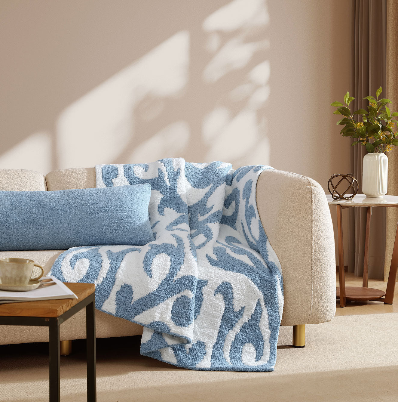 Sunday Citizen Casablanca Throw Blanket (more Colors)