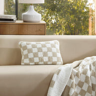 Sunday Citizen Checkerboard Mini Pillow (more Colors)
