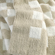 Sunday Citizen Checkerboard Throw Blanket (more Colors)