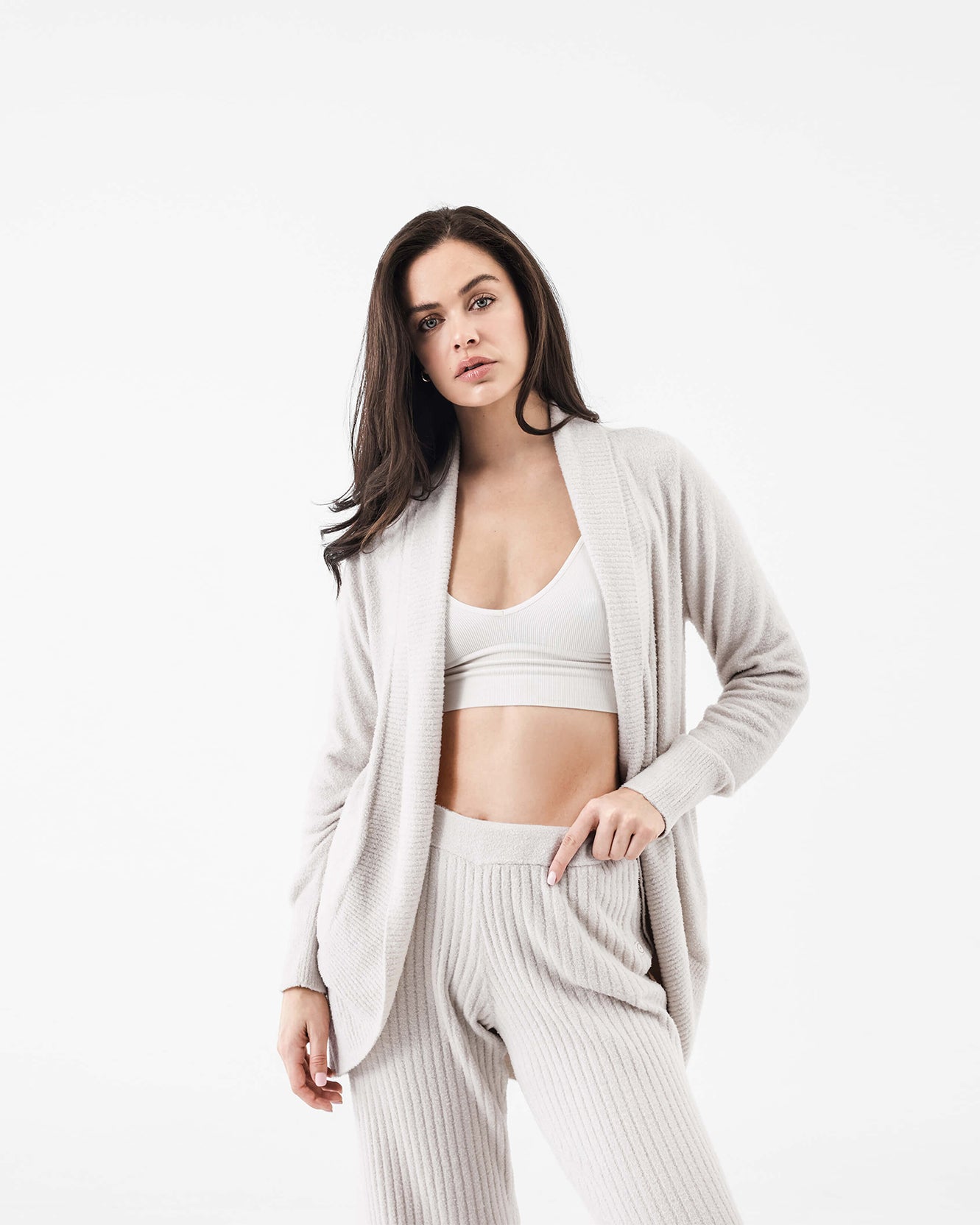 Sunday Citizen Cloud Cool Relaxed Open Front Cardigan (more colors)