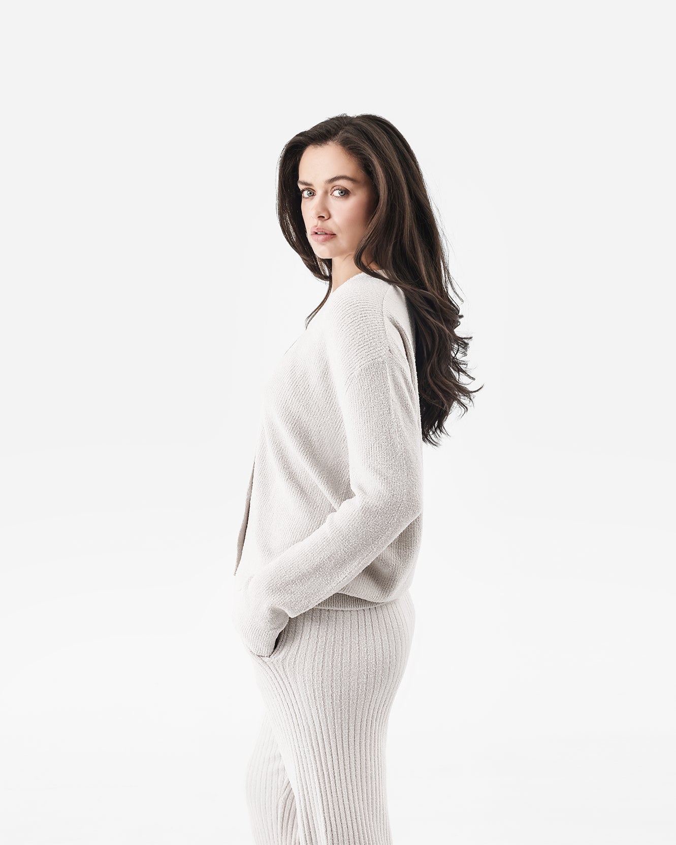 Sunday Citizen Cloud Cool Oversized Ribbed Buttoned Cardigan (more colors)