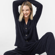 Sunday Citizen Cloud Cool Oversized Ribbed Buttoned Cardigan (more colors)