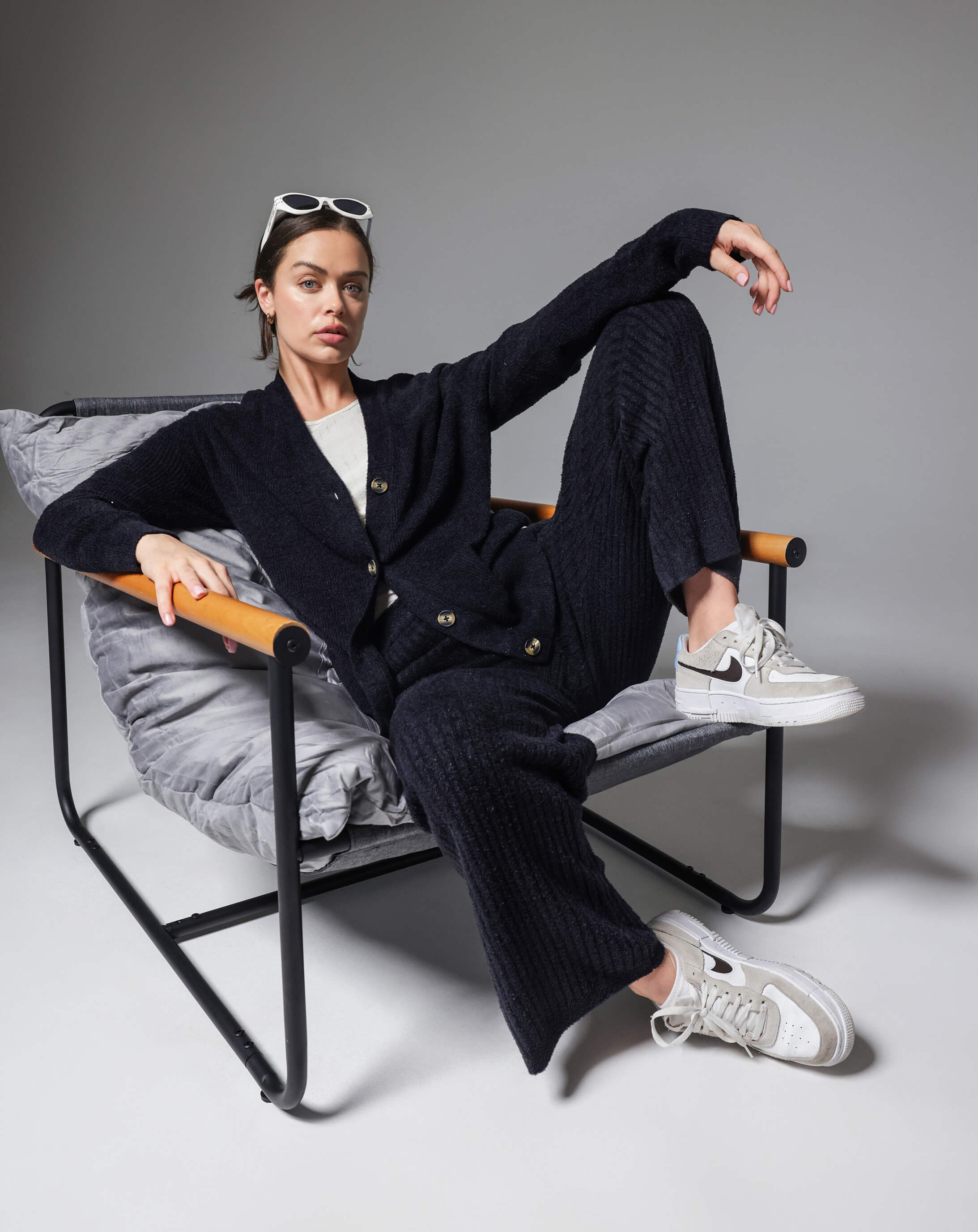 Sunday Citizen Cloud Cool Oversized Ribbed Buttoned Cardigan (more colors)