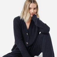 Sunday Citizen Cloud Cool Oversized Ribbed Buttoned Cardigan (more colors)
