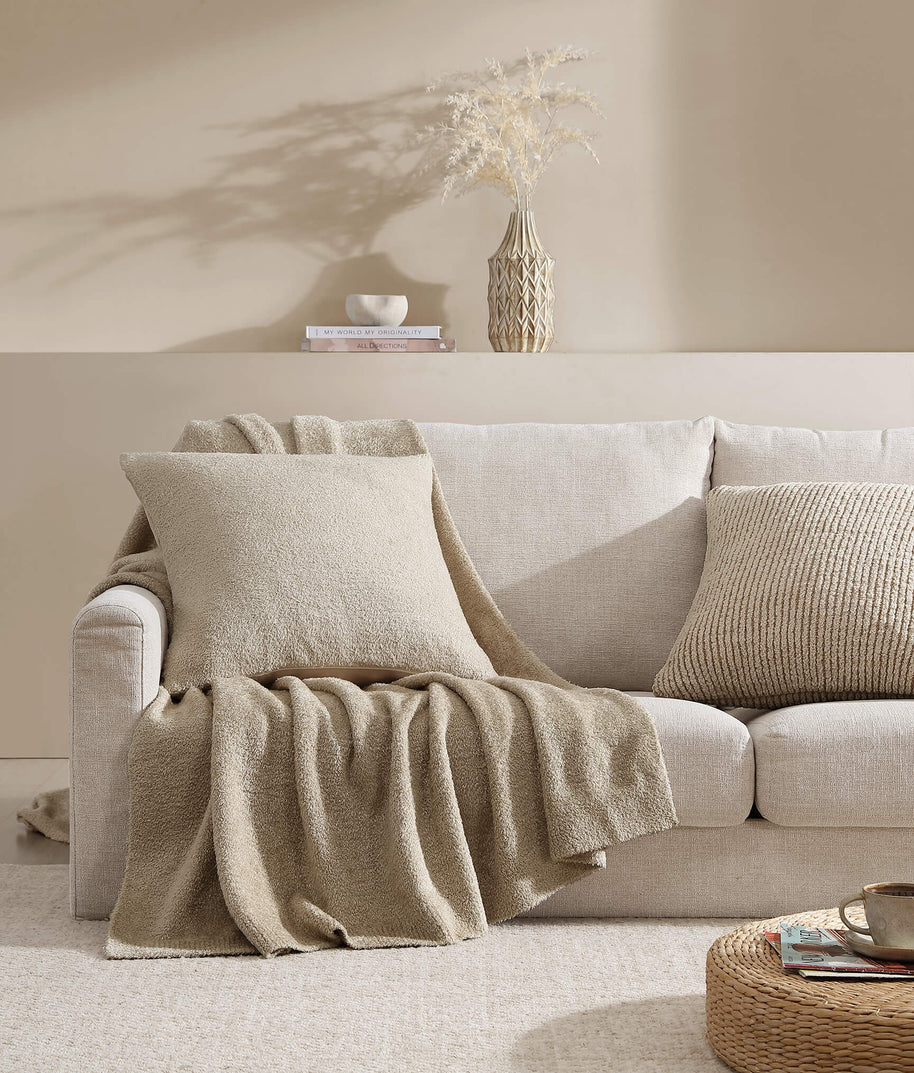 Sunday Citizen Cloud Silque Throw Pillow (more Colors)