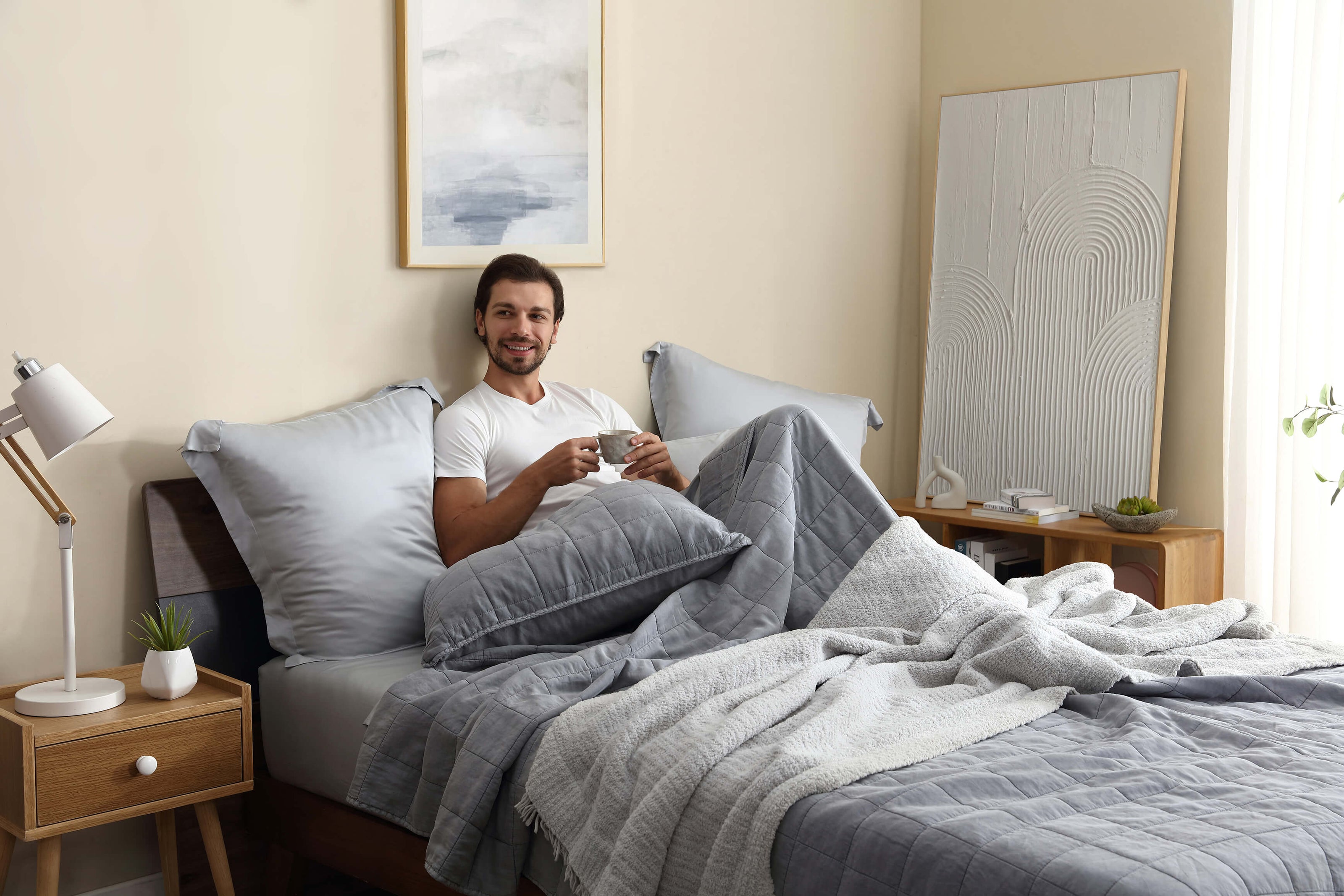 Sunday Citizen Stonewashed Lyocell Sham Set (more colors)