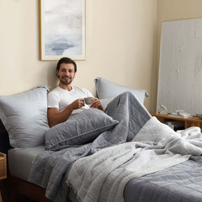 Sunday Citizen Stonewashed Lyocell Sham Set (more colors)