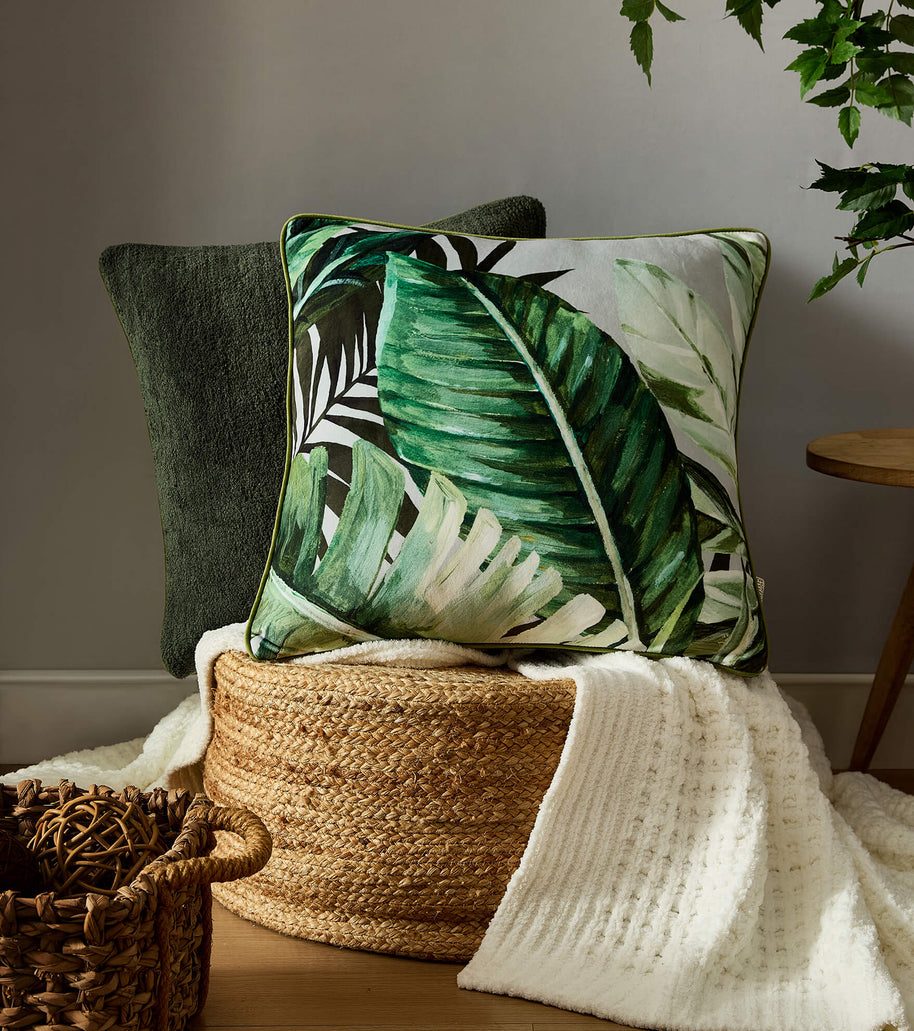 Sunday Citizen Foliage Greenery Throw Pillow