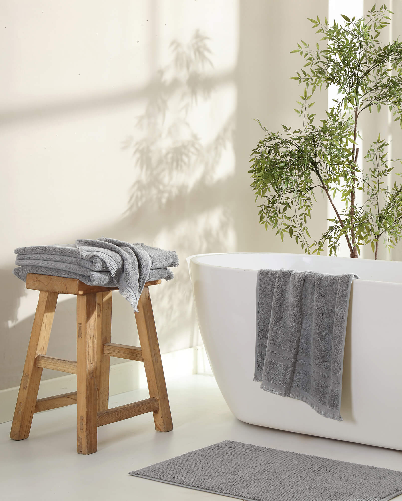 Sunday Citizen Fringed Towel Set (more Colors)