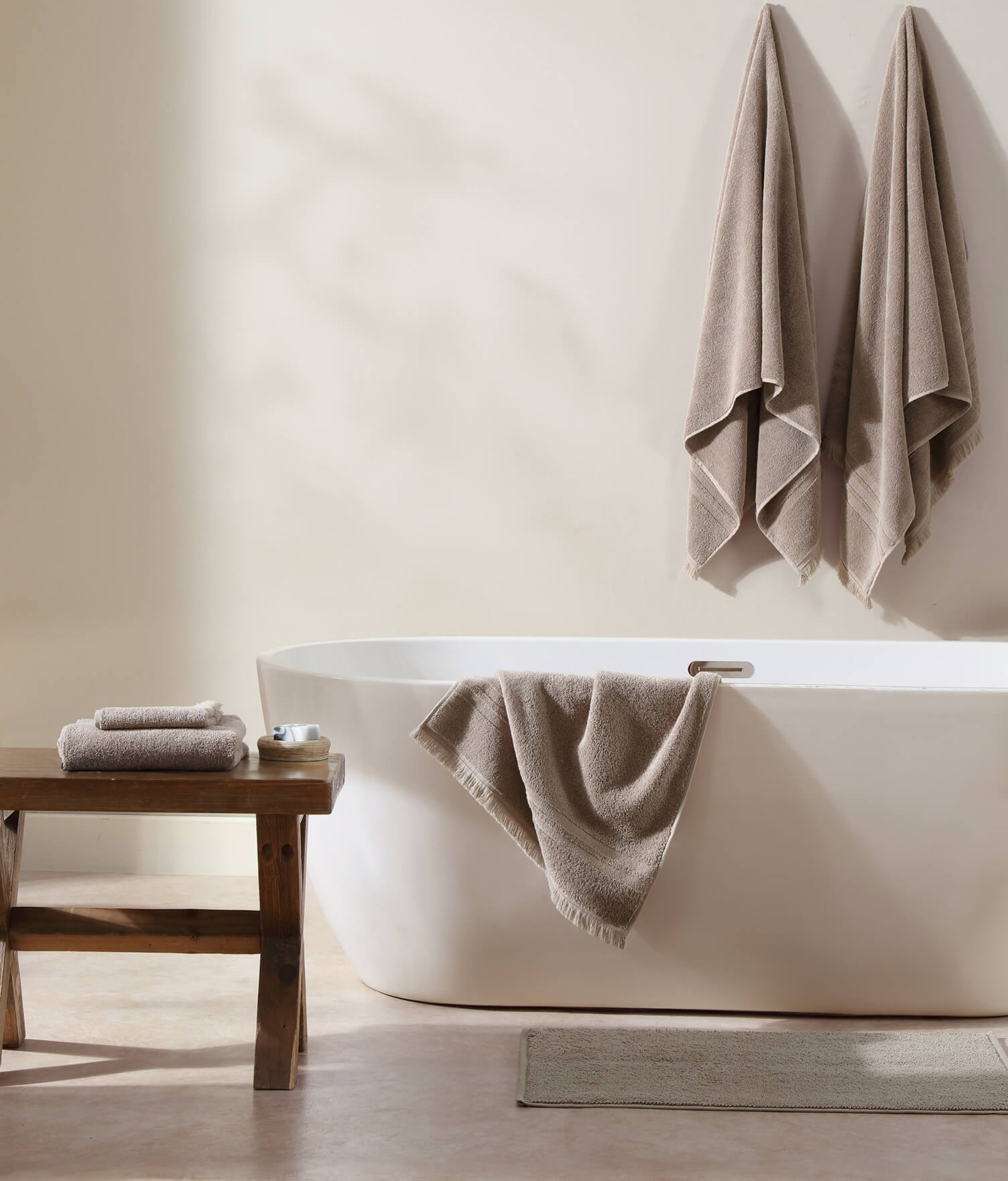 Sunday Citizen Fringed Towel Set (more Colors)