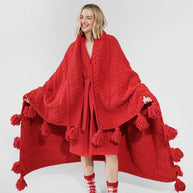Sunday Citizen Braided Pom Pom Throw Blanket (more Colors)