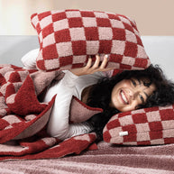 Sunday Citizen Checkerboard Mini Pillow (more Colors)