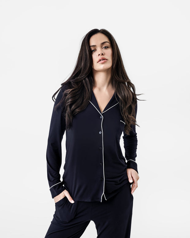 Sunday Citizen Naked Modal Long PJ Set (more colors)