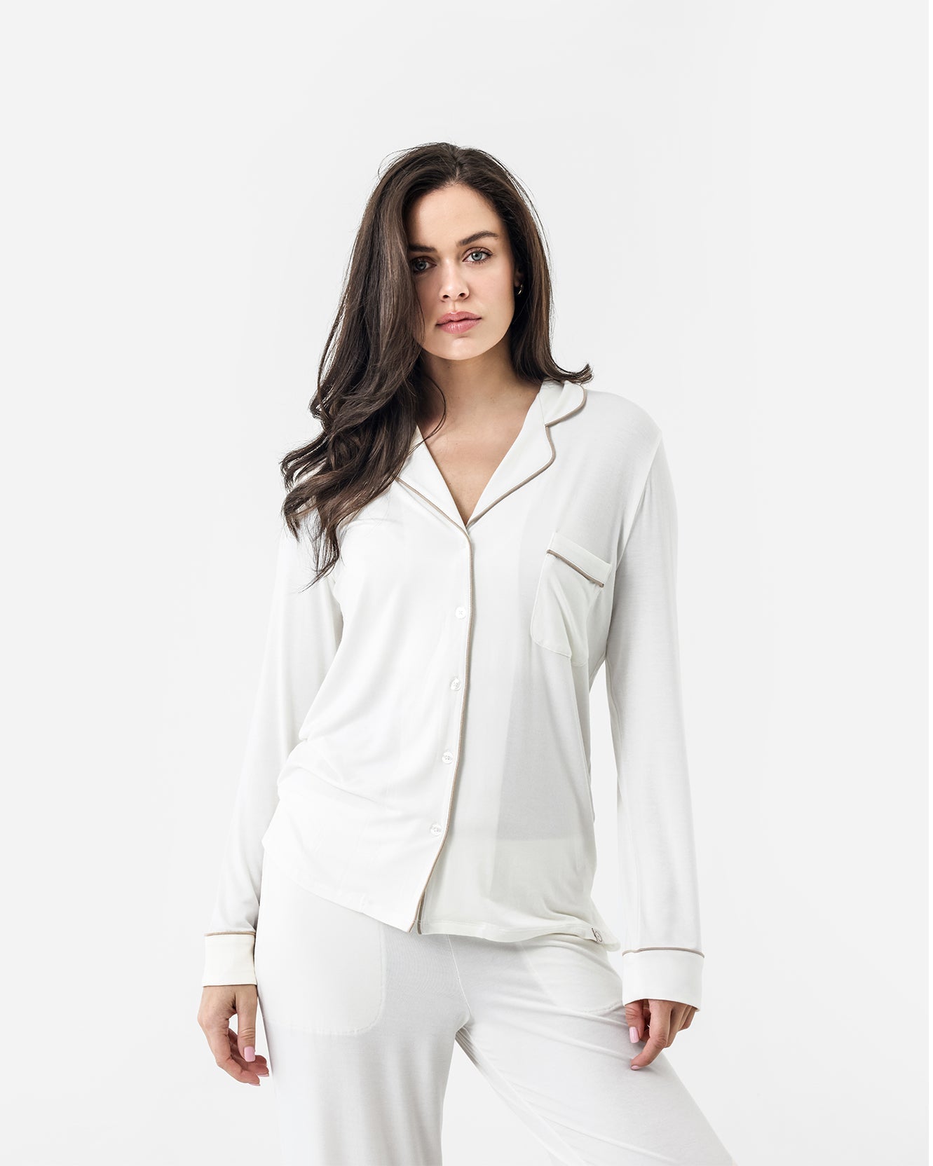 Sunday Citizen Naked Modal Long PJ Set (more colors)